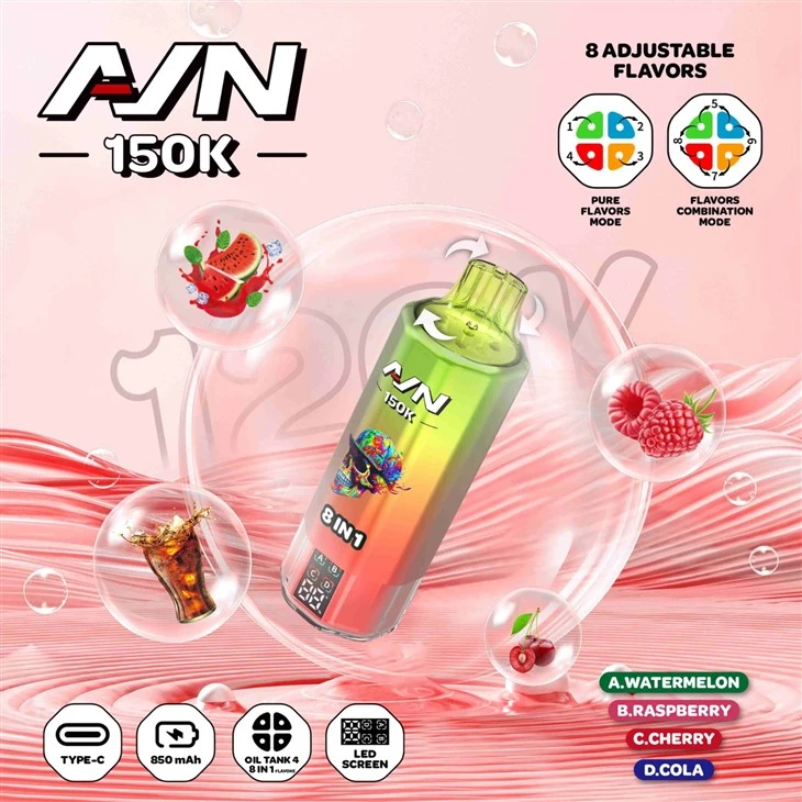 AIM AVN 150K PUFFS Disposable Vape high quality