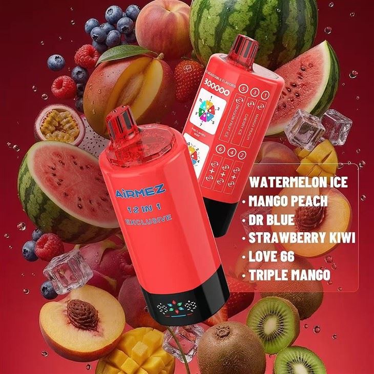 Airmez 12 IN 1 300k Disposable Vape high quality