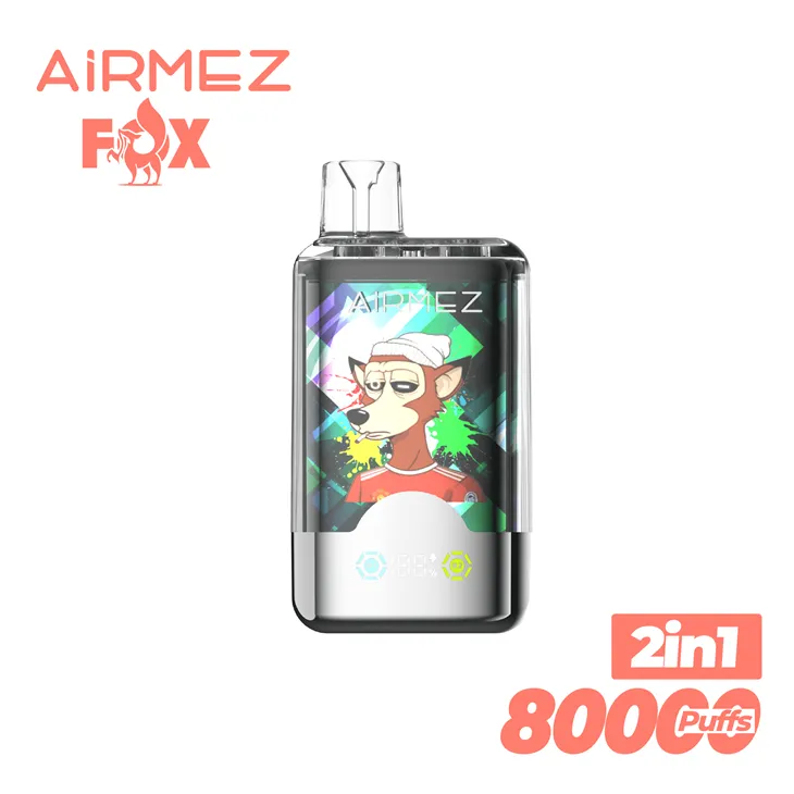 Airmez FOX 2 IN 1 80000 PUFFS Disposable Vape