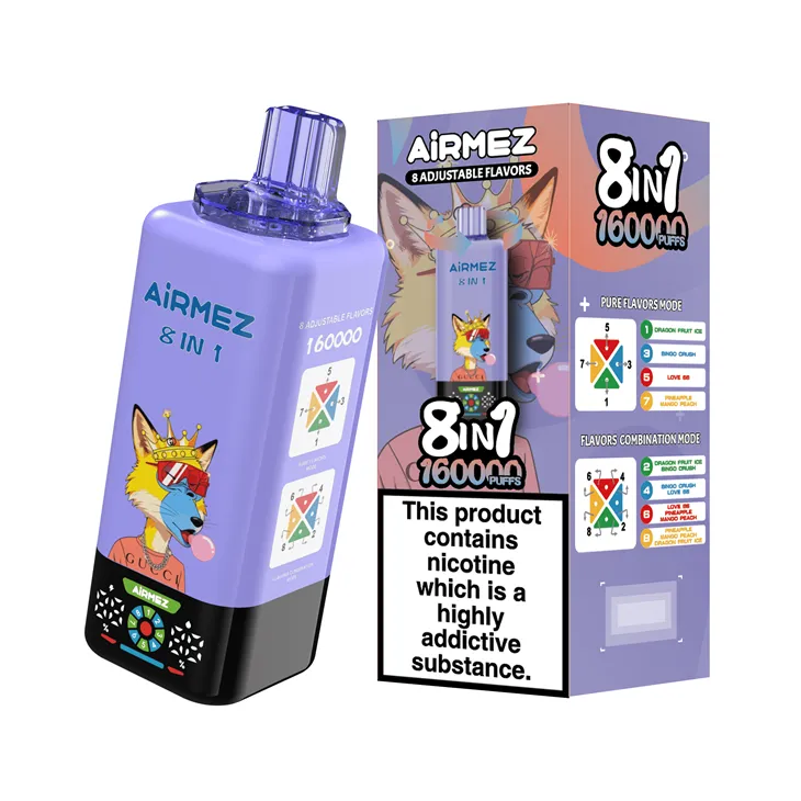 Airmez FOX 8 IN 1 160000 Puffs Disposable Vape