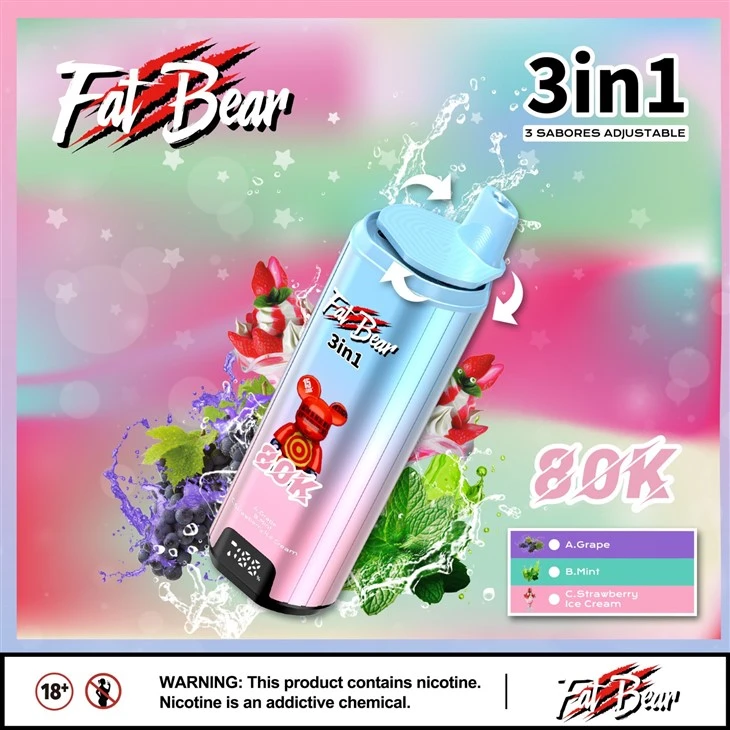 AIVONO AIM FATBEAR 80000 PUFFS Disposable Vape high quality