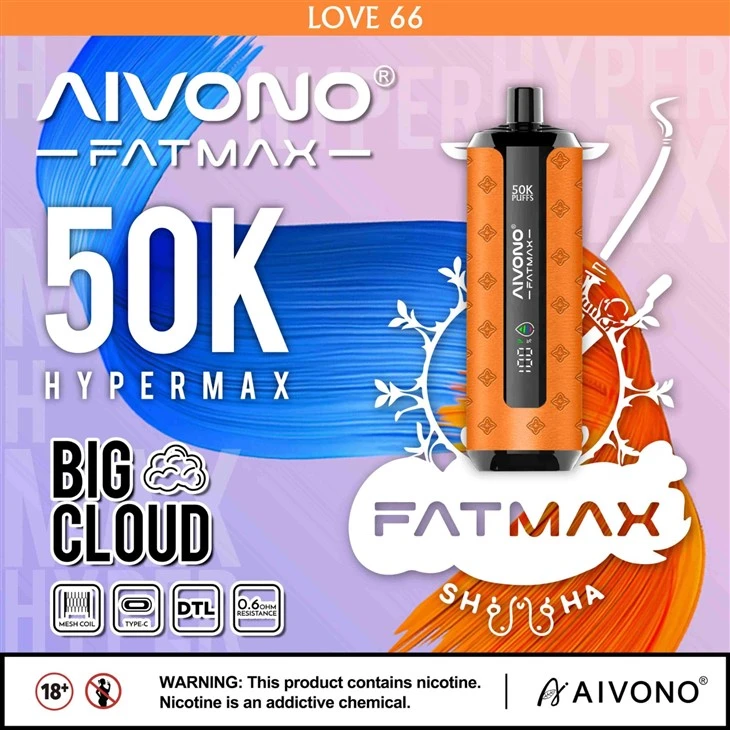 AIVONO AIM FATMAX 50000 PUFFS Disposable Vape high quality