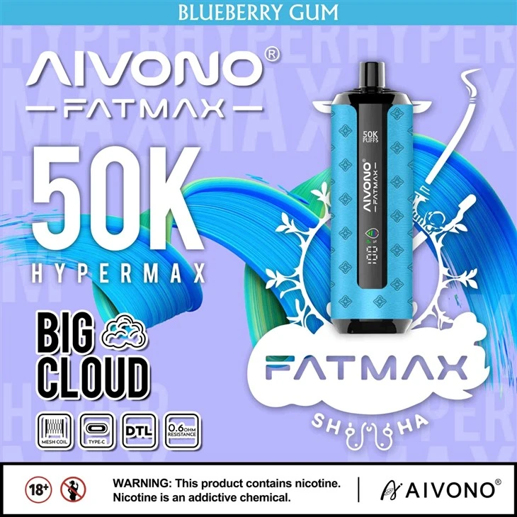 AIVONO AIM FATMAX 50000 PUFFS Disposable Vape best