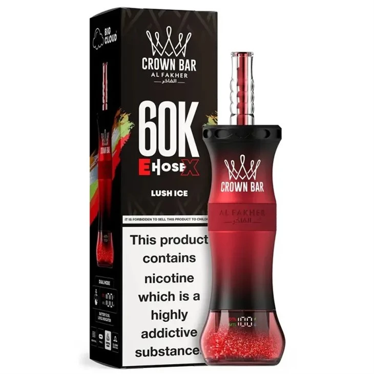 AL FAKHER 60K E-HOSE X Disposable Vape in Stock factory