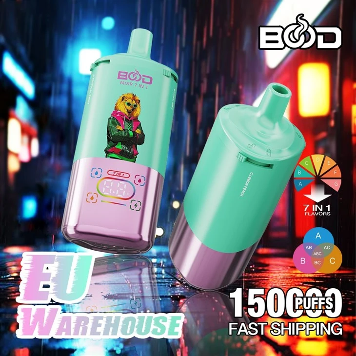 BOOD 150K Puffs 7 IN 1 Vape EU Warehouse price