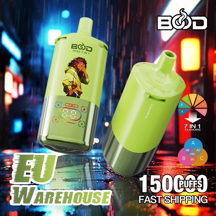 BOOD 150K Puffs 7 IN 1 Vape EU Warehouse factory