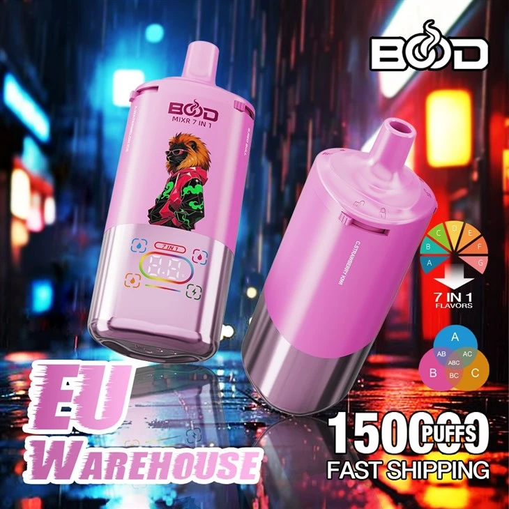 BOOD 150K Puffs 7 IN 1 Vape EU Warehouse best