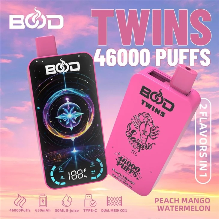 Bood Twins 46000 Puff Disposable Vape best