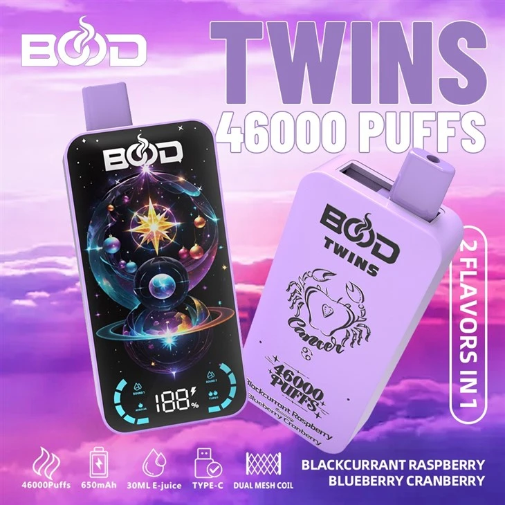 Bood Twins 46000 Puff Disposable Vape price