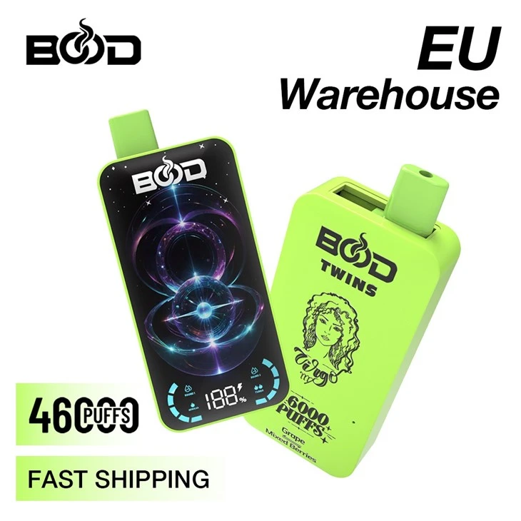 Bood Twins 46k Puffs EU Warehouse Double Flavors Vape best