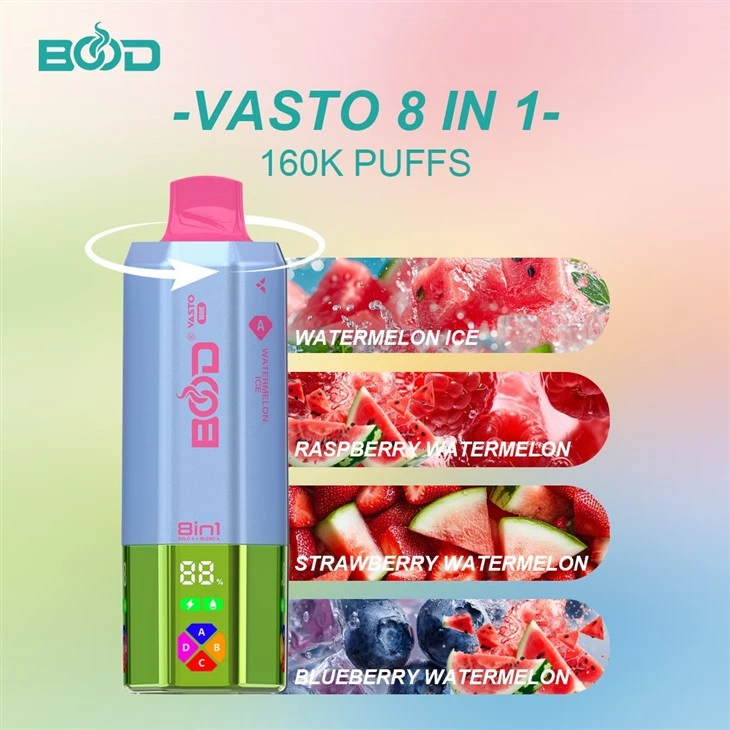 Bood Vasto 8in1 160K Puff Vape EU Warehouse suppliers