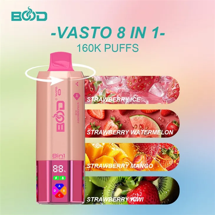Bood Vasto 8in1 160K Puff Vape EU Warehouse