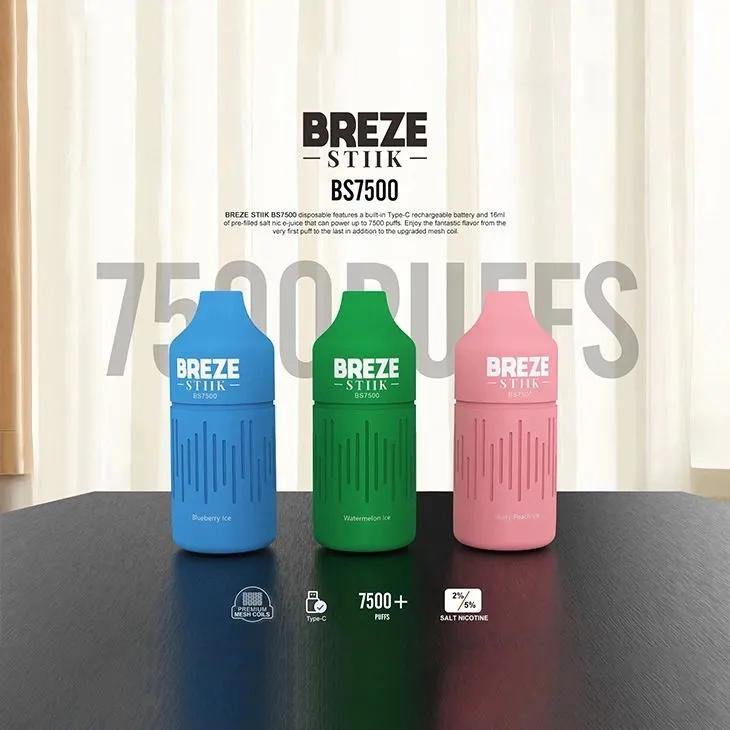BREZE STIIK BS7500 PUFF Disposable Vape price