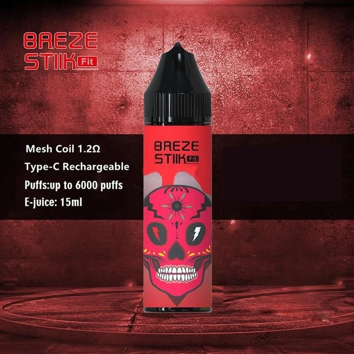 Breze Stiik FIT 6000 Puffs Disposable Vape high quality