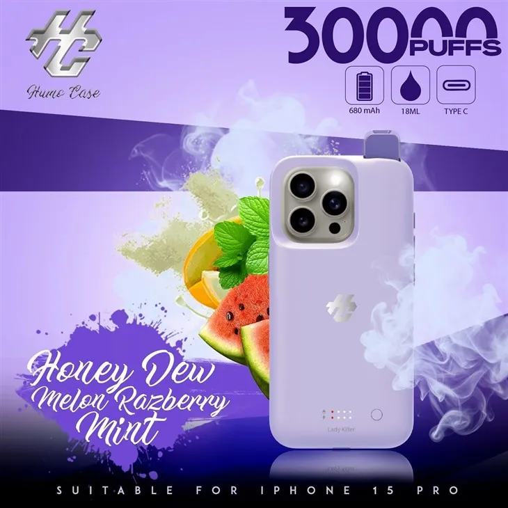 Humo Case Phone Case Vape 30000puffs Disposable Vape