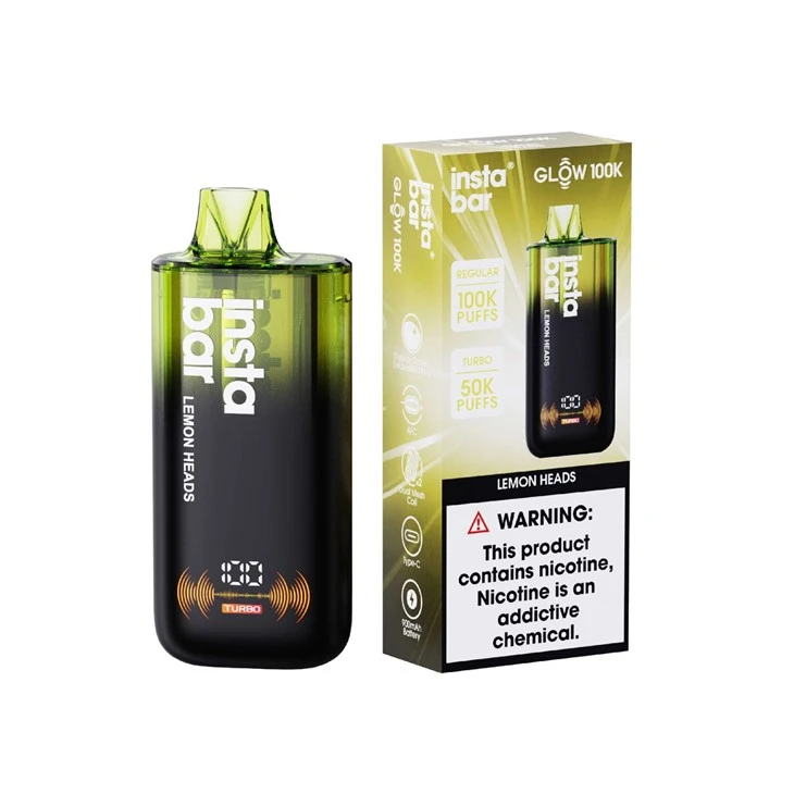 Instabar Glow 100K Disposable Vape in Stock factory