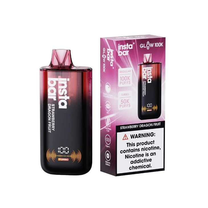 Instabar Glow 100K Disposable Vape in Stock manufacturers