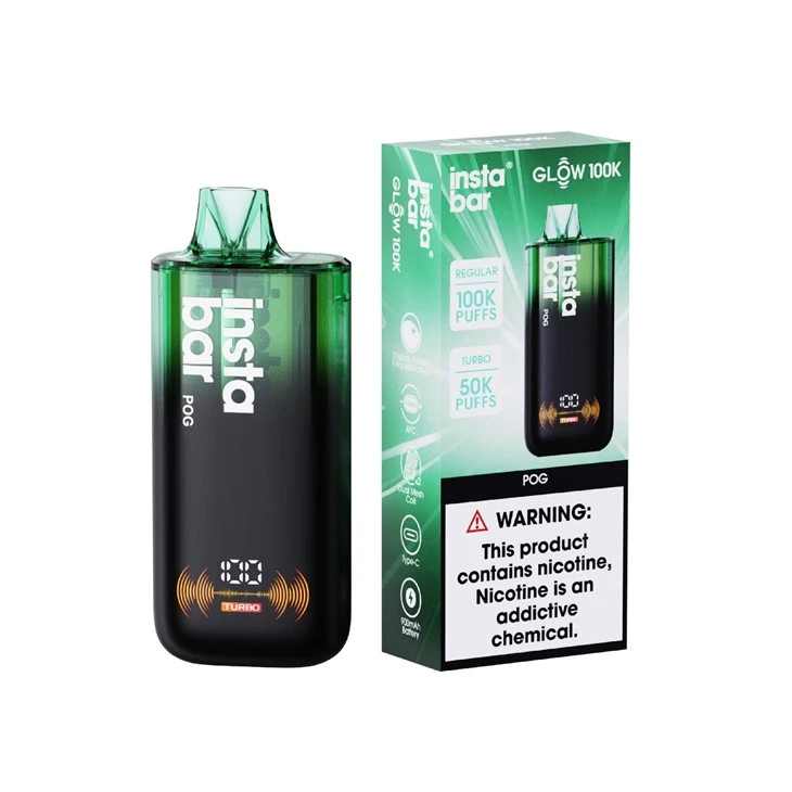 Instabar Glow 100K Disposable Vape in Stock price