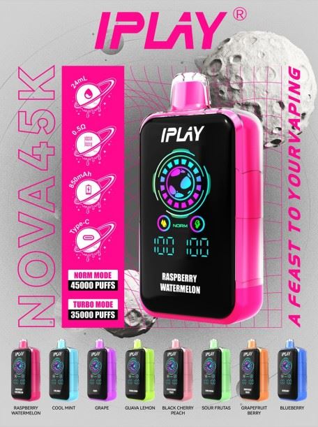 IPLAY BURST 45000 Puffs Disposable Vape best