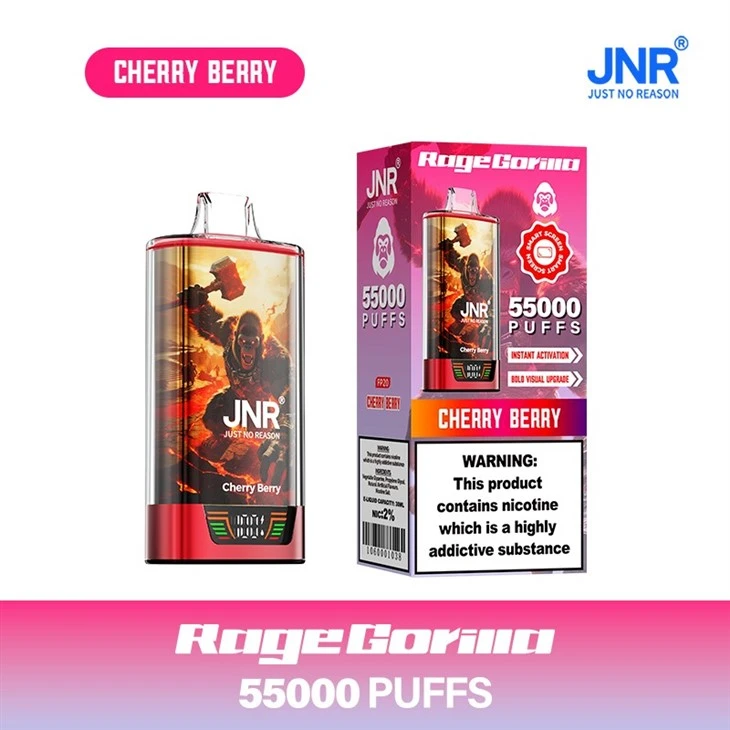 JNR Rage Gorilla 55k Puff Disposable Vape high quality