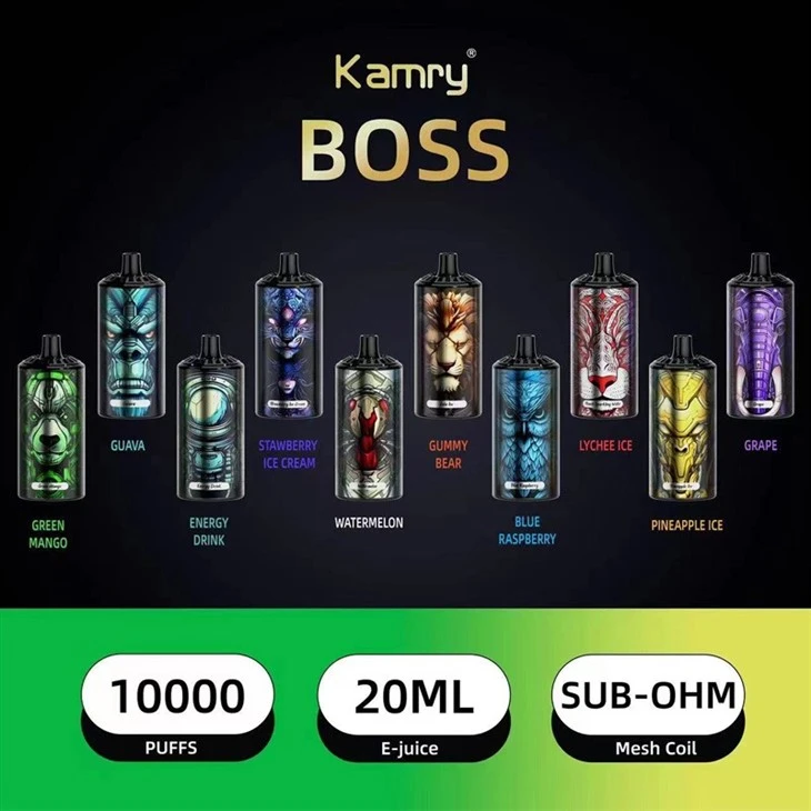 Kamry BOSS 10000 Puffs Disposable Vape factory