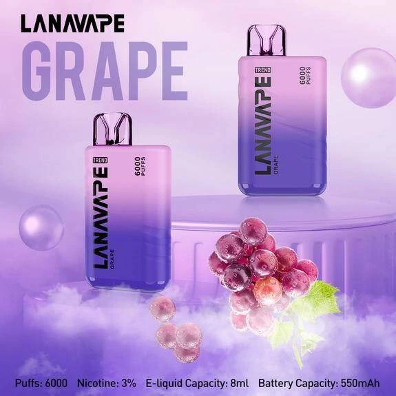 LANAVAPE LANA TREND 6000 PUFFS Disposable Vape best