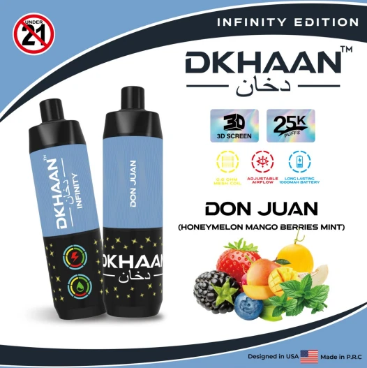 Luckee Dkhaan Infinity 25000 Puff Disposable Vape