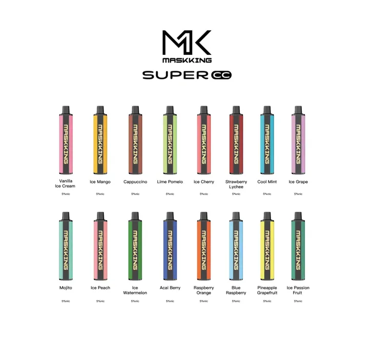 Maskking Super Cc 2500 Puff Pen Vape Factory Wholesale price