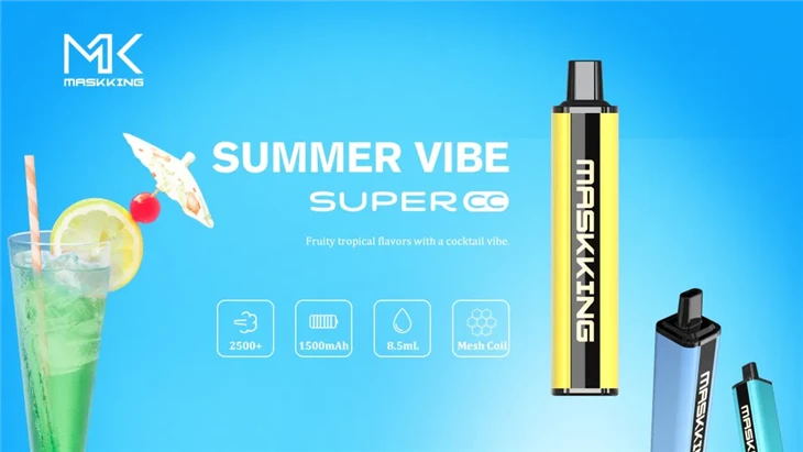 Maskking Super Cc 2500 Puff Pen Vape Factory Wholesale suppliers