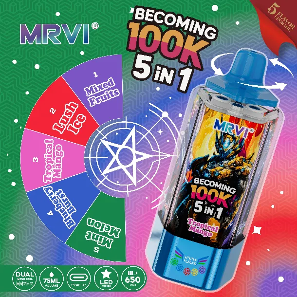 MRVI Becoming 100K PUFF Disposable Vape