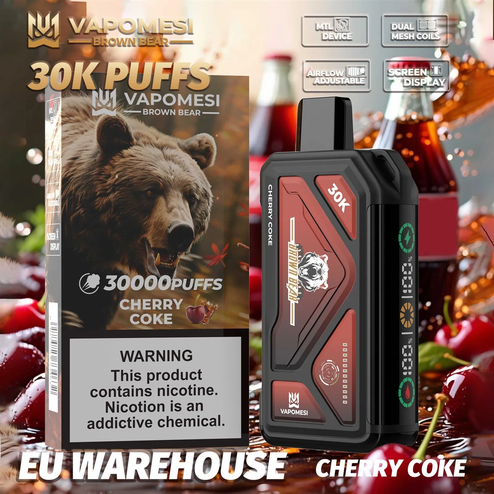 VAPOMESI BROWN BEAR 35k 14 VAPOMESI BROWN BEAR 35k 14