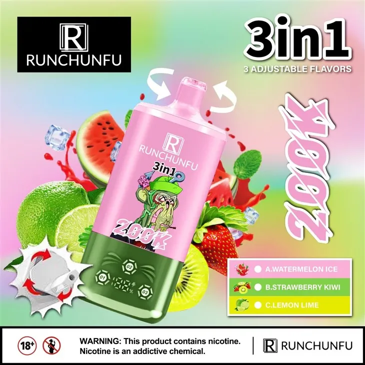RUNCHUNFU 200K PUFFS Disposable Vape