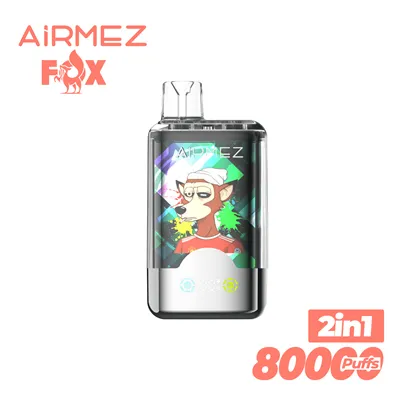 Airmez FOX 2 IN 1 80000 PUFFS Disposable Vape