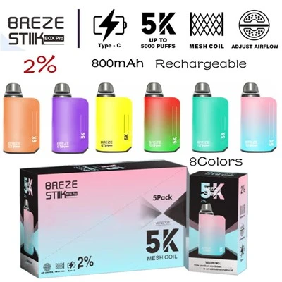 Breze Stiik Box Pro 5000 Puffs Disposable Vape