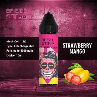Breze Stiik FIT 6000 Puffs Disposable Vape