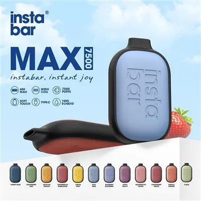 Insta Bar Max 7500 Puff Disposable Vape