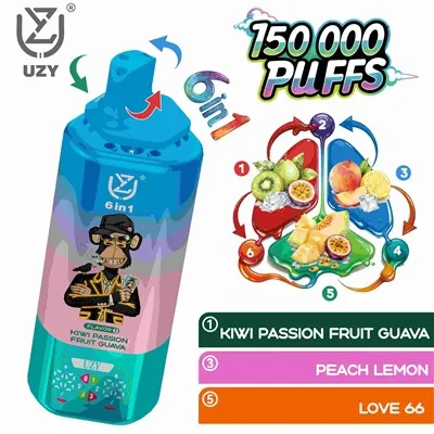 UZY 6 IN 1 150K Puffs Disposable Vape