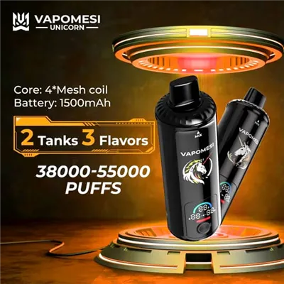 VAPOMESI UNICORN 38000-55000 Puffs Disposable Vape
