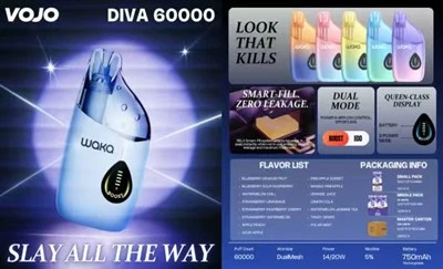 WAKA DIVA 60000 Puffs Disposable Vape