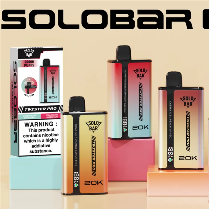 Solobar Twister Pro 20000 Puffs Disposable Vape