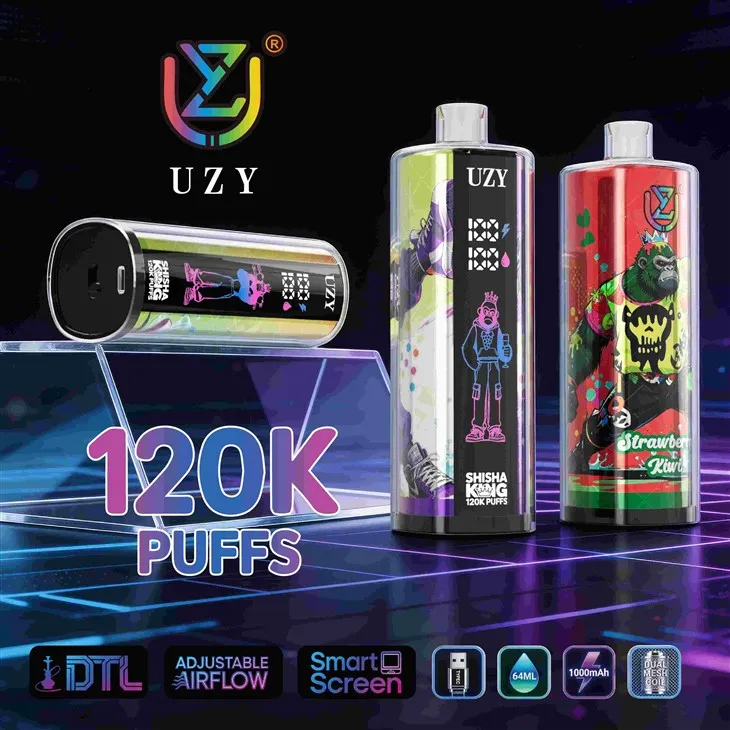 UZY SHISHA HOOKAH KING 120000 Puffs Disposable Vape